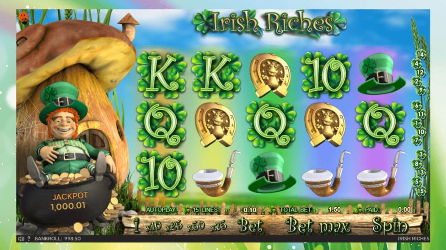 irish riches slot bolzano