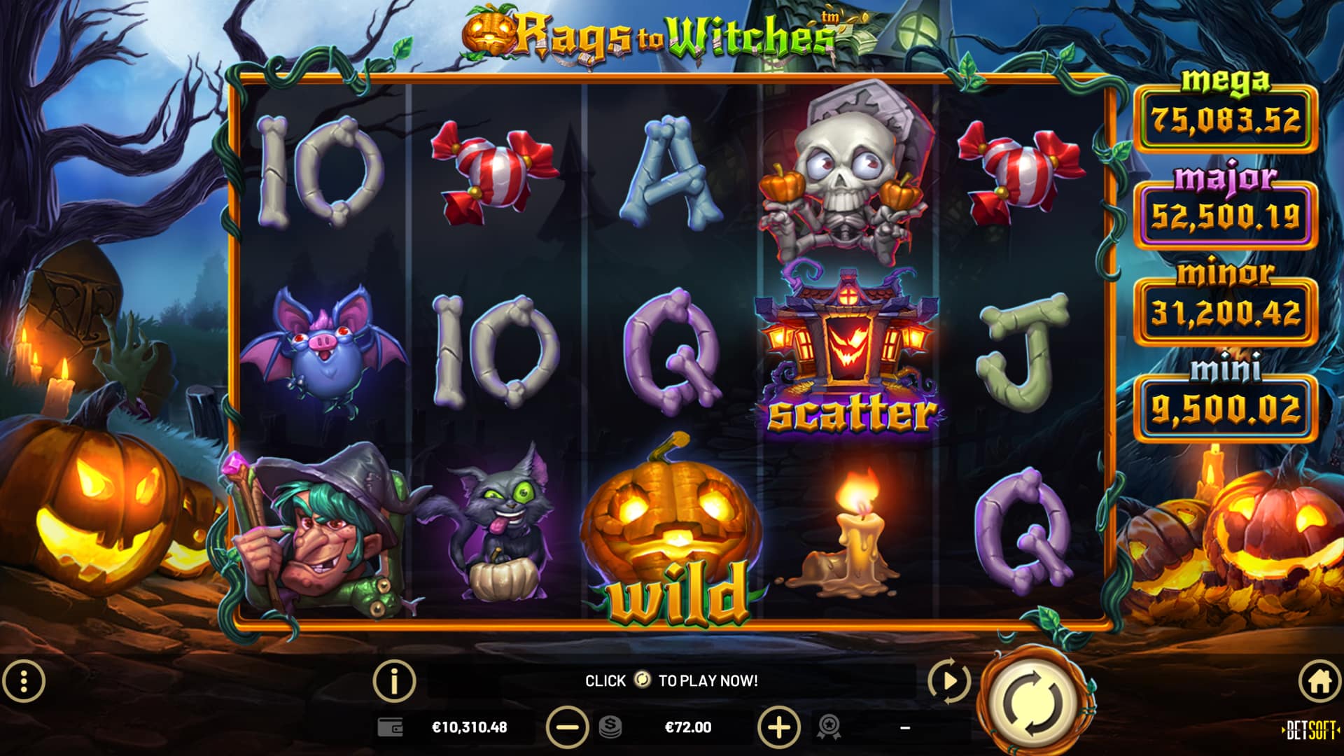 rags to witch slot